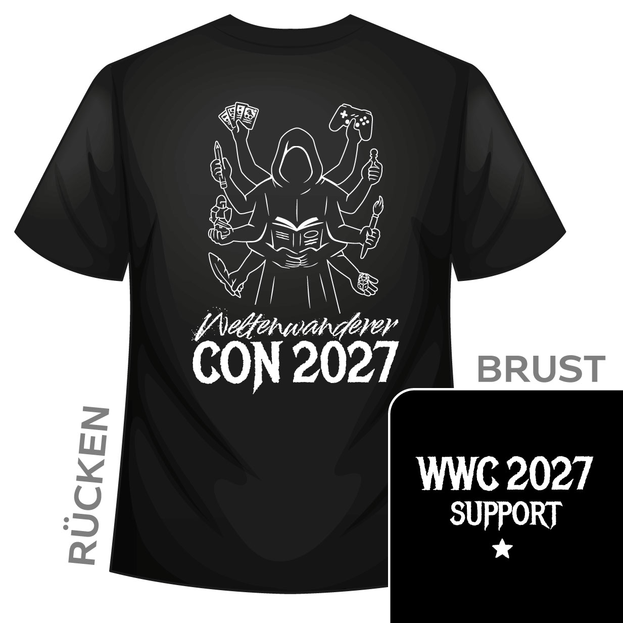 WWC2027 Support T-Shirt