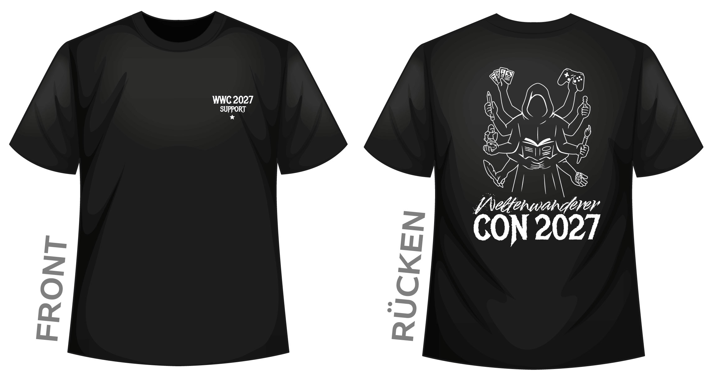 WWC2027 Support T-Shirt – Bild 2